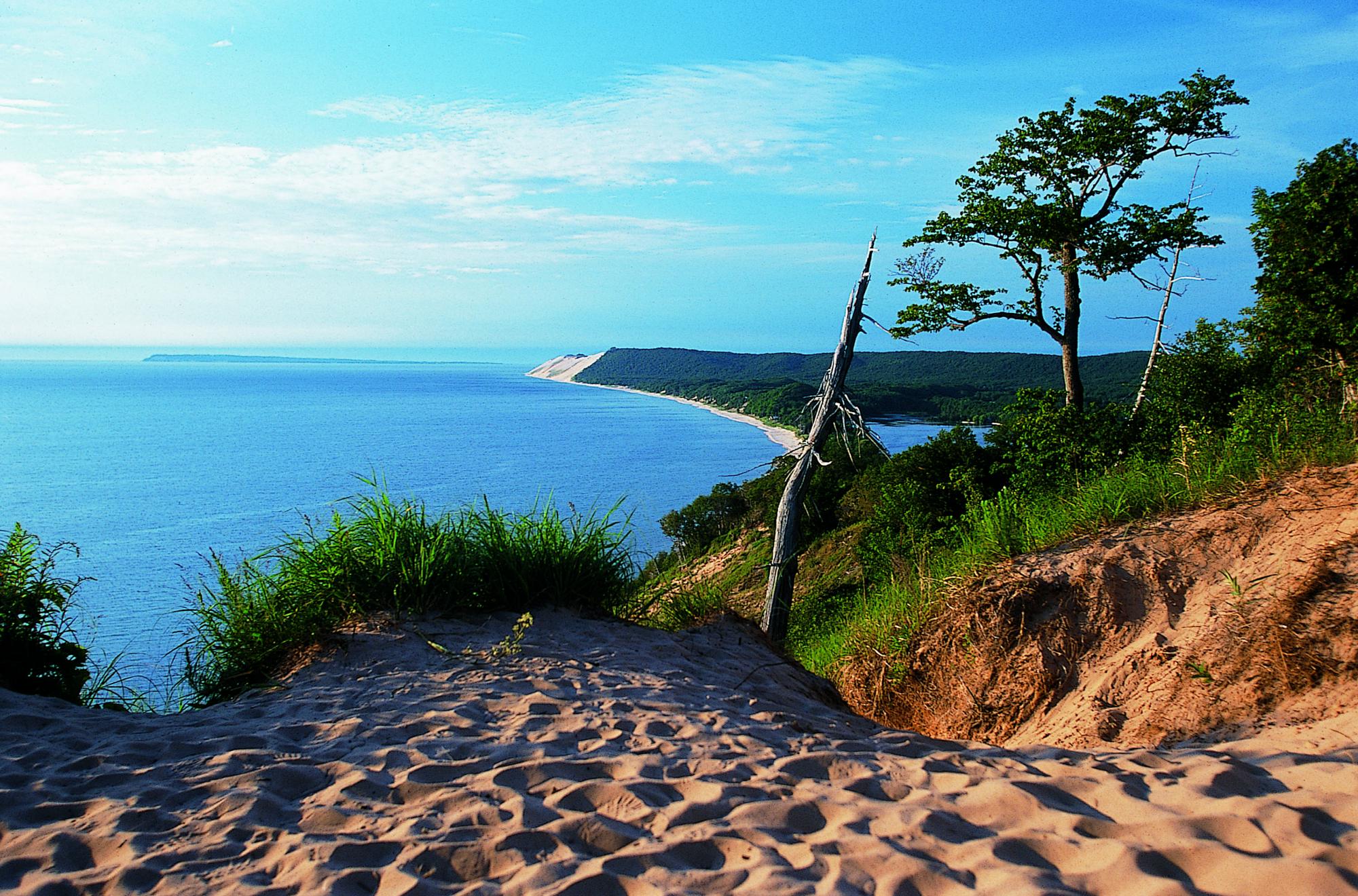 Empire Bluff in Sleeping Bear Dunes National Lakeshore, site of BWB 2015's field trip | Photo courtesy of Traverse City Tourism