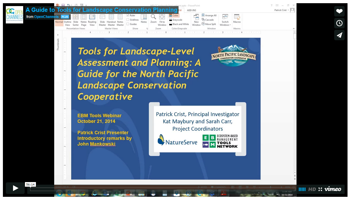 Tools for Landscape-Level Assessment and Planning | NatureServe