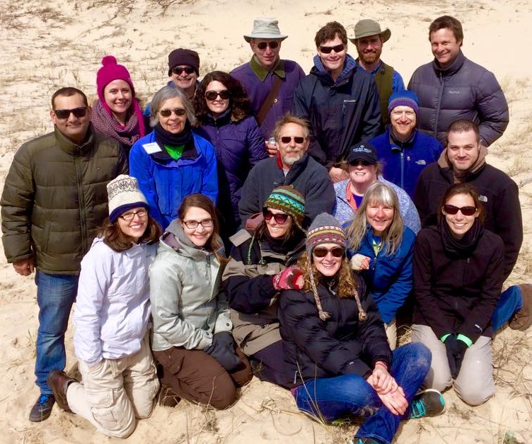 Les participants au CMT 2015 organisent une formation pratique à Sleeping Bear Dunes dans le Michigan