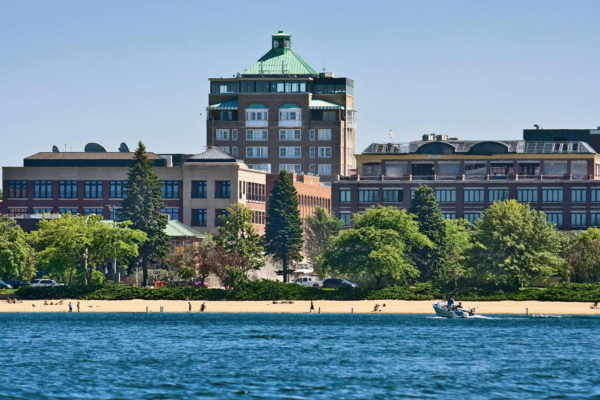 Park Place Hotel is the tallest and most historic building in downtown Traverse City. | Photo courtesy of Park Place Hotel